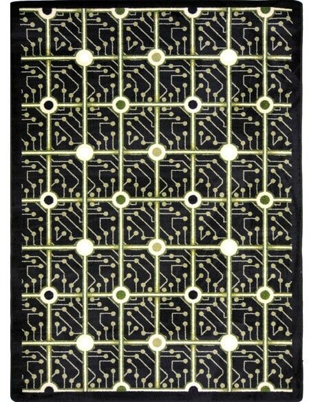 Joy Carpets Kaleidoscope Electrode Black
