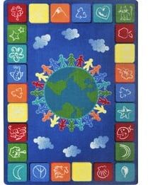 Joy Carpets Kid Essentials One World Primary