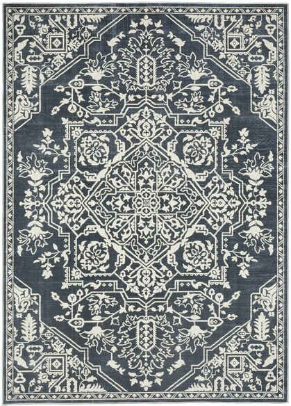 Oriental Weavers Intrigue INT10 Blue and  Ivory