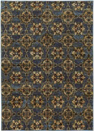 Oriental Weavers Andorra 6883C Blue and  Gold