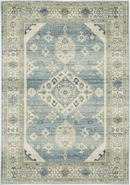 Oriental Weavers Branson BR03A Blue and  Grey
