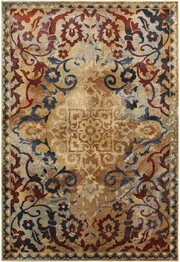 Oriental Weavers Empire 021J4 Gold and  Red