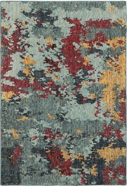 Oriental Weavers Evolution 8036C Blue and  Red