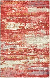 Oriental Weavers Formations 70004 Pink and  Red
