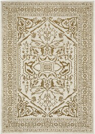 Oriental Weavers Intrigue INT03 Ivory and  Gold