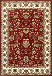 Oriental Weavers Kashan 4929R Red and  Ivory