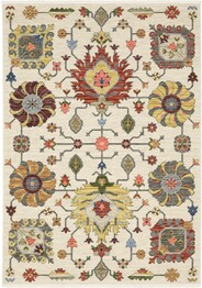 Oriental Weavers Lucca 8111W Ivory and  Multi