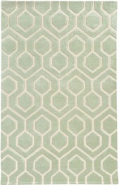 Oriental Weavers Optic 41106 Green and  Ivory