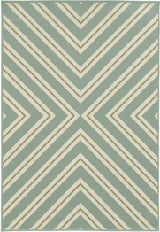 Oriental Weavers Riviera 4589A Blue and  Ivory