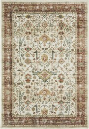Oriental Weavers Sumter SUM05 Ivory and  Rust Red