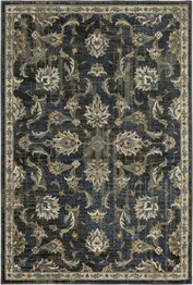 Oriental Weavers Venice 4333B Charcoal and  Blue