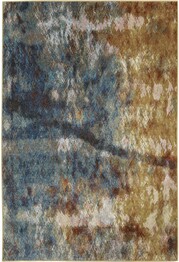 Oriental Weavers Venice 8123X Blue and  Gold