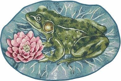 Trans Ocean Esencia Frog And Lotus Green 9610/06