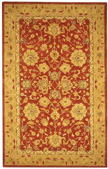 Safavieh Anatolia AN522A Red and Ivory