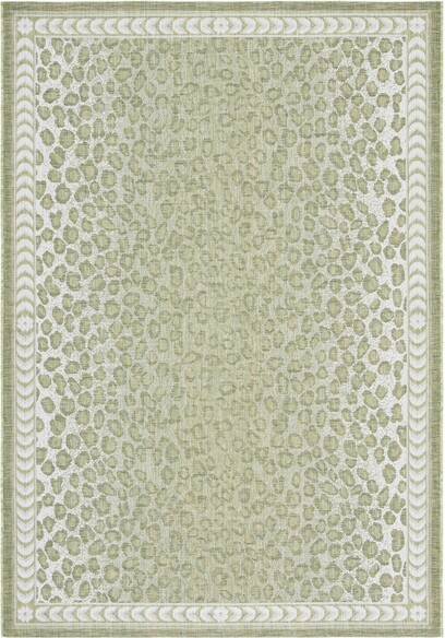 Safavieh Courtyard CY610052712 Light Green and Ivory