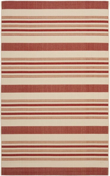 Safavieh Courtyard CY7062-238A21 Beige and Red