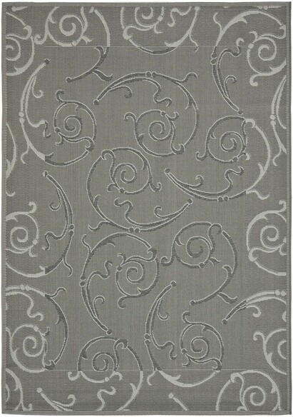 Safavieh Courtyard CY7108-87A5 Anthracite and Light Grey
