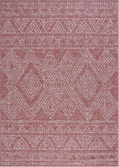 Safavieh Courtyard CY807936521 Red and Beige