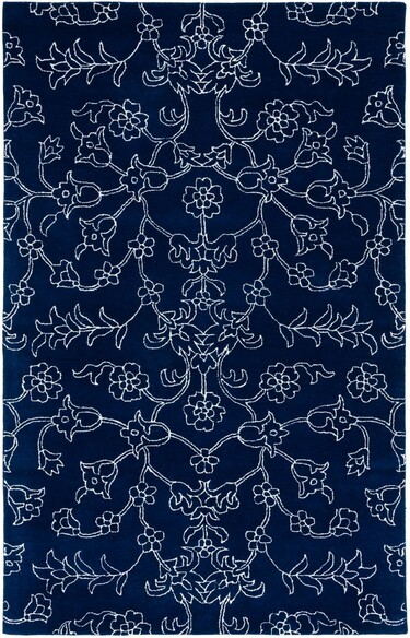 Safavieh Fifth Avenue FTV135N Navy and Ivory