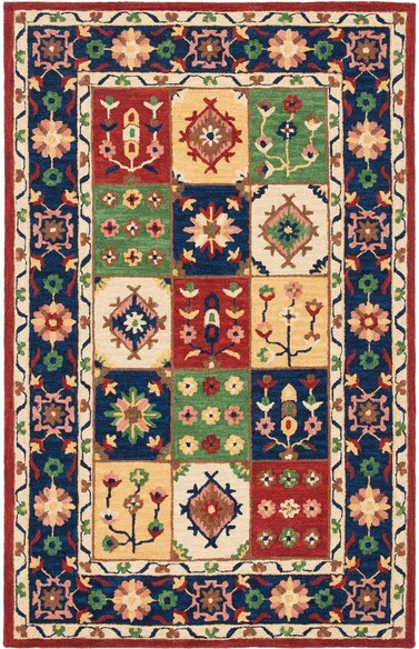 Safavieh Heritage HG356Y Green and Red