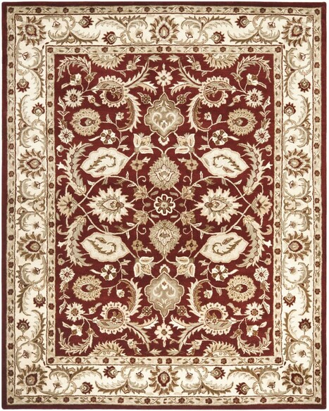 Safavieh Royalty ROY244B Red and Ivory