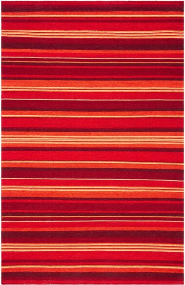 Safavieh Striped Kilim STK601Q Red