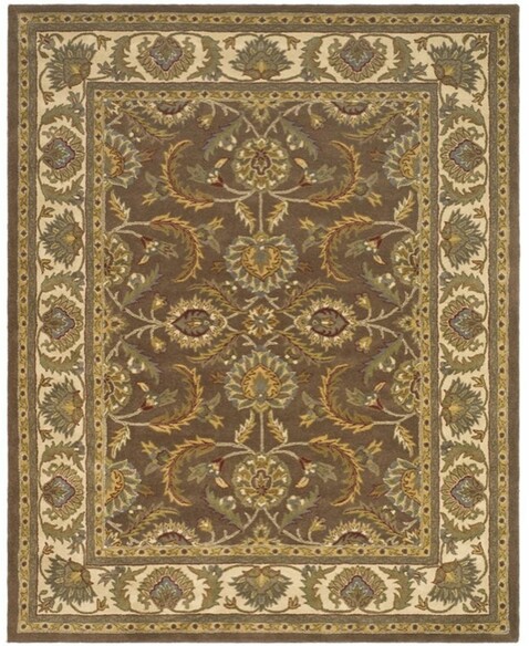 Safavieh Heritage HG451A Brown and Ivory