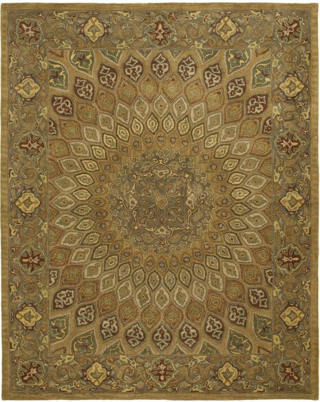 Safavieh Heritage HG914A Light Brown and Grey