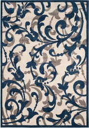 Safavieh Amherst AMT428M Ivory and Navy