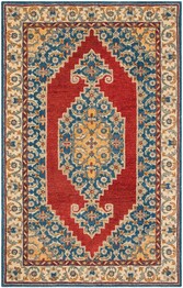 Safavieh Antiquity AT505M Blue and Red