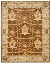 Safavieh Antiquity AT840B Brown and Beige
