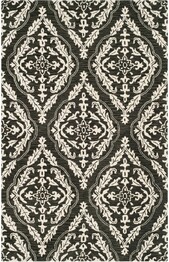 Safavieh Blossom BLM602H Charcoal and Ivory