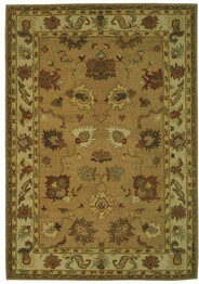 Safavieh Bergama BRG136A Taupe and Ivory