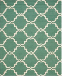 Safavieh Cambridge CAM703T Teal and Ivory