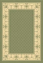 Safavieh Courtyard CY0901-1E06 Olive and Natural