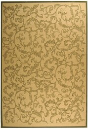 Safavieh Courtyard CY2653-1E01 Natural and Olive