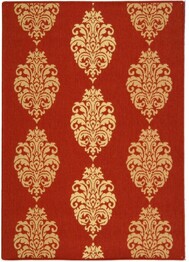 Safavieh Courtyard CY2720-3707 Red and Natural