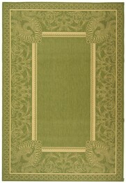 Safavieh Courtyard CY2965-1E06 Olive and Natural