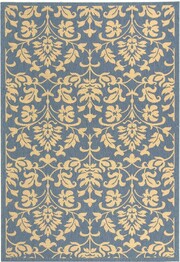 Safavieh Courtyard CY3416-3103 Blue and Natural
