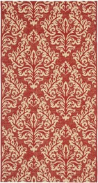 Safavieh Courtyard CY6930-28 Red and Creme