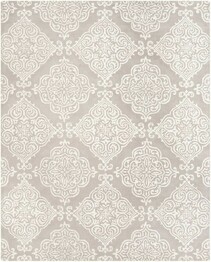 Safavieh Glamour GLM568A Silver and Ivory