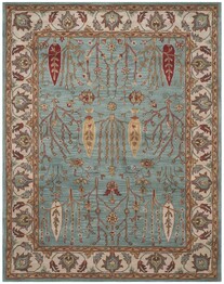 Safavieh Heritage HG735A Blue and Ivory