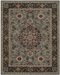 Safavieh Heritage HG736A Grey and Charcoal