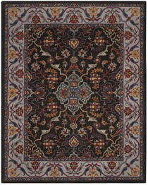 Safavieh Heritage HG737A Charcoal and Ivory