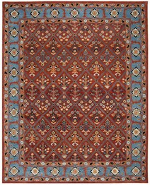 Safavieh Heritage HG738Q Red and Blue