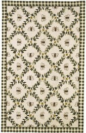 Safavieh Chelsea HK55A Ivory and Green