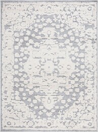 Safavieh Lucia Shag LCS0739A White and Light Grey