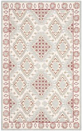 Safavieh MicroLoop MLP511Q Ivory and Red