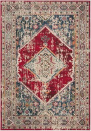 Safavieh Monaco MNC257A Ivory and Red