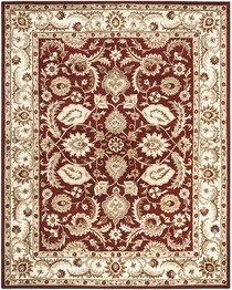 Safavieh Royalty ROY244B Red and Ivory